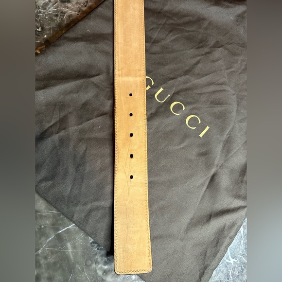Gucci web belt with buckle, size 90/36 - Picture 8 of 17